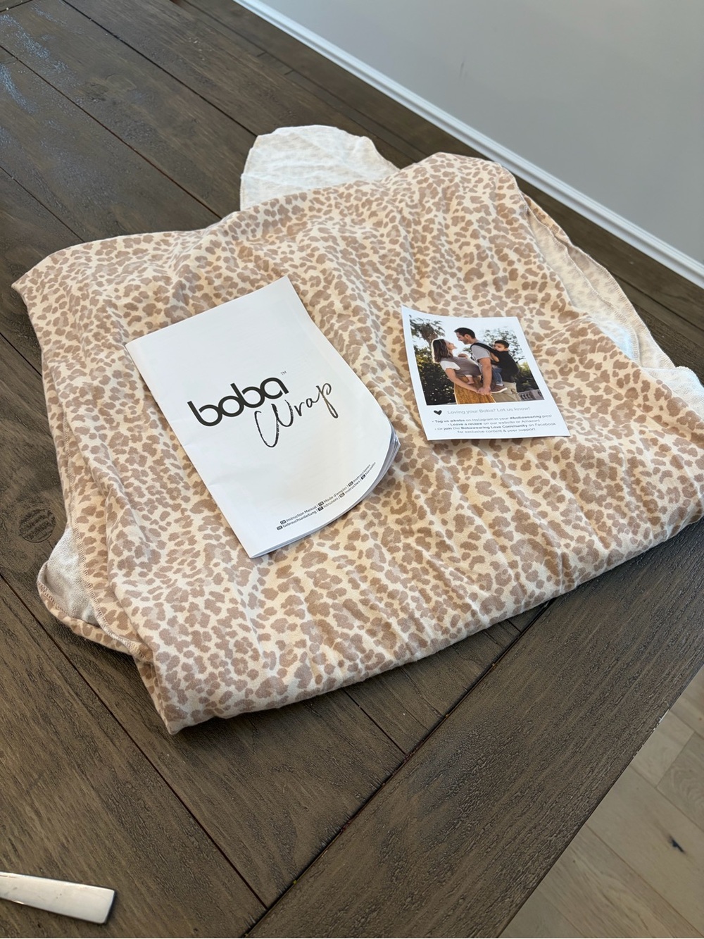 Wrap Leopard Print Wrap